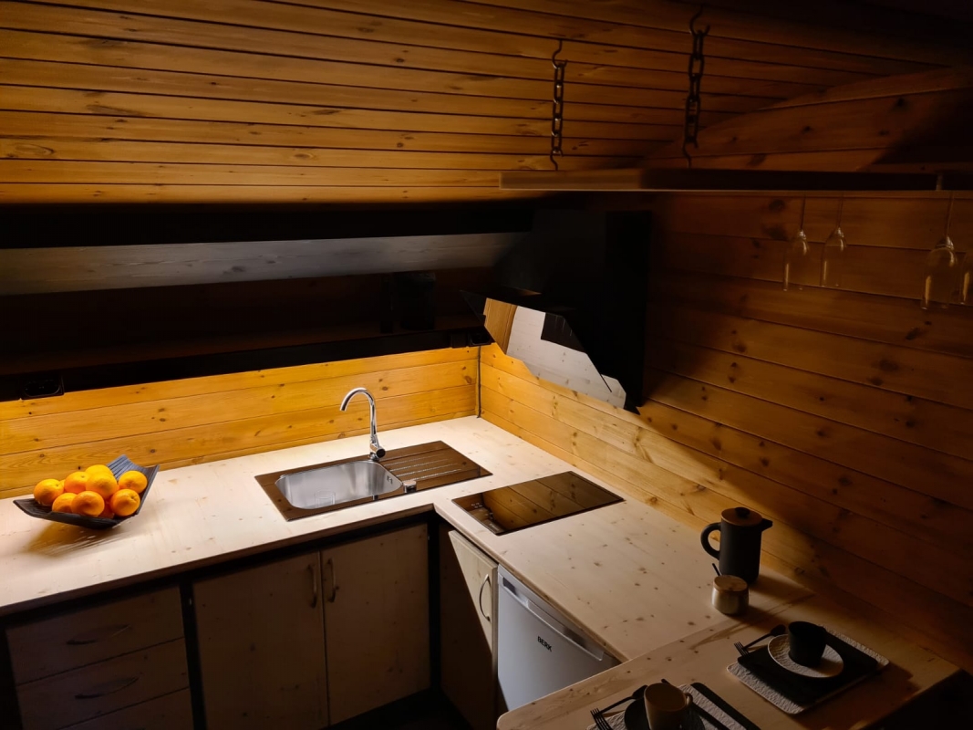 Luxusní kempovací chata